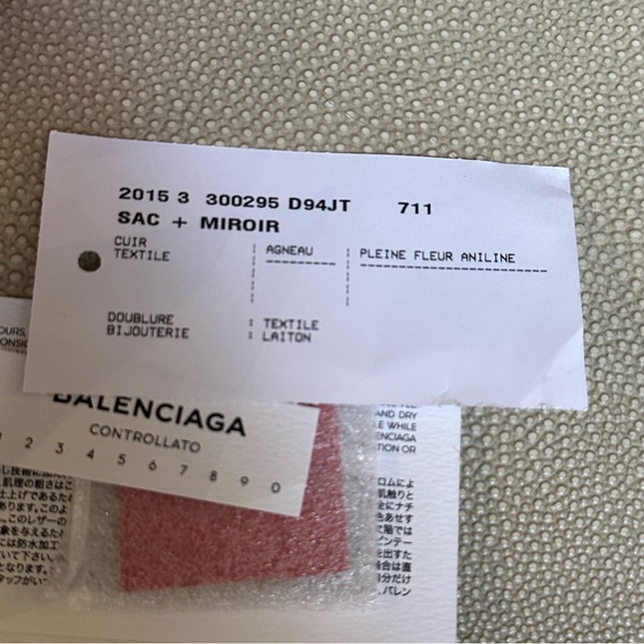 100% AUTHENTIC Balenciaga coral bag - Picture 6 of 6
